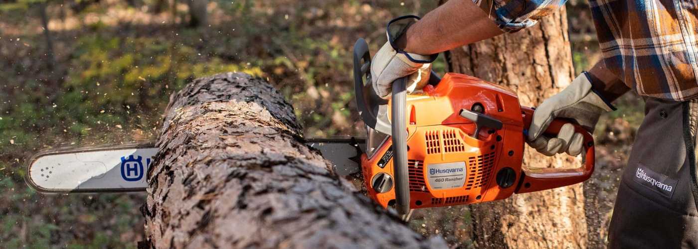 Motosierras para tala de árboles