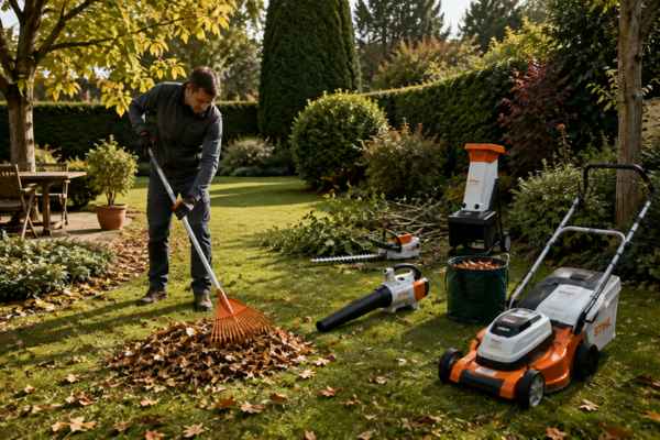 Trabajos para preparar el jardín con la llegada del otoño