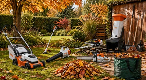 Qué herramientas necesitas para preparar el jardín para el otoño