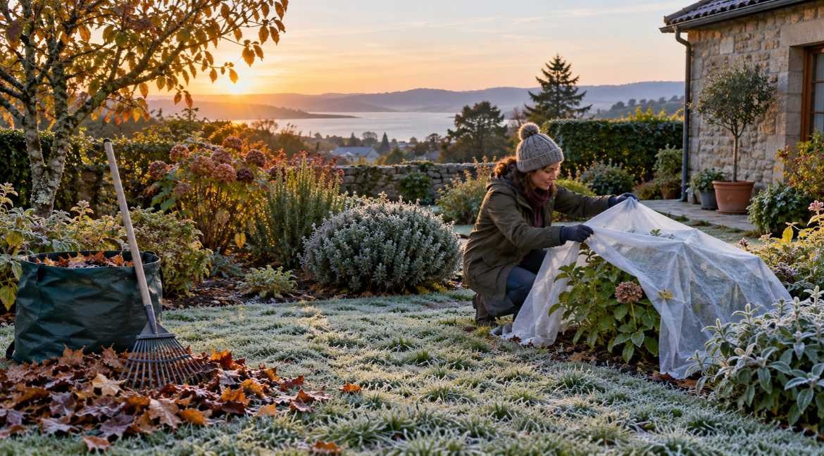 Cómo preparar el jardín para las primeras heladas: qué hacer antes de que llegue el frío