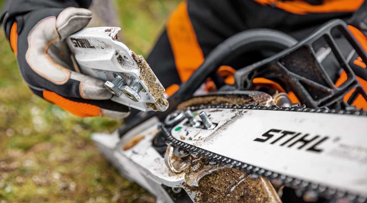 Mantenimiento de motosierras antes del invierno