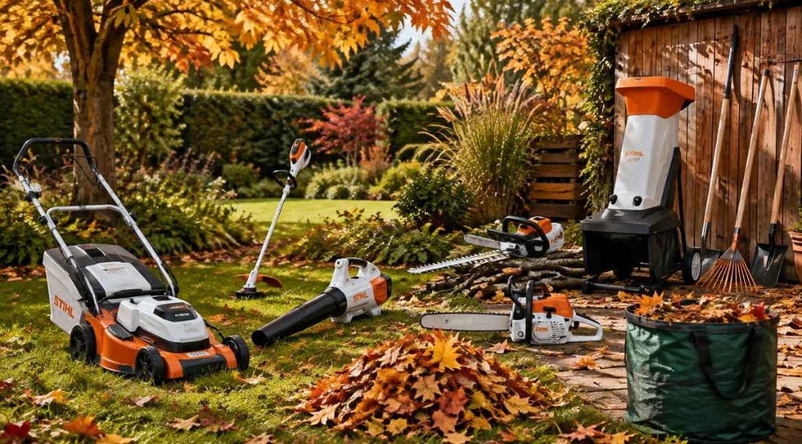 Qué herramientas necesitas para preparar el jardín para el otoño